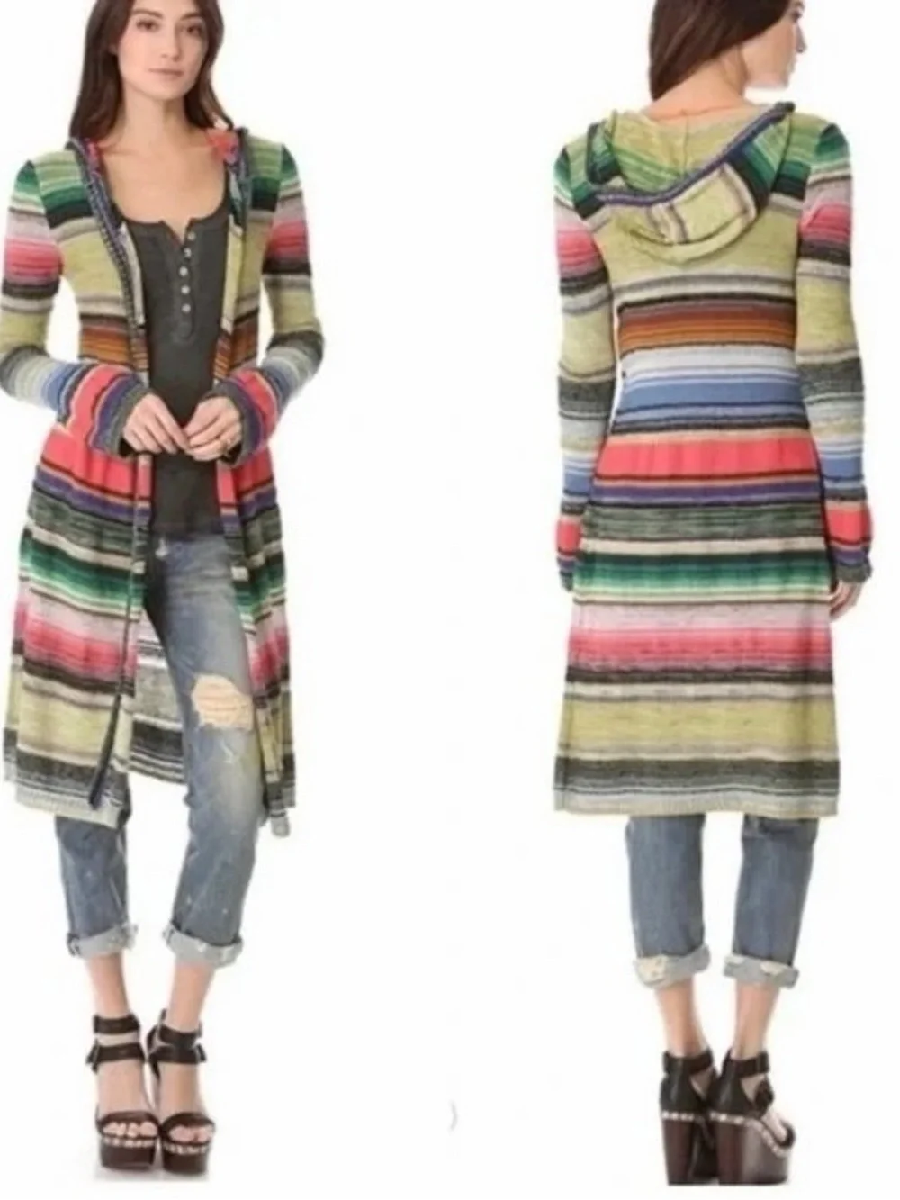 Free People Serape Duster Cardigan